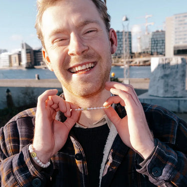 smiley necklace